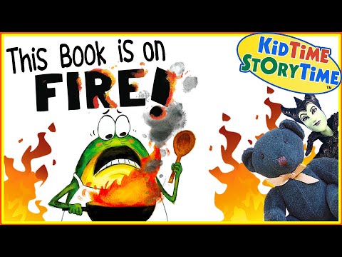 This Book is on FIRE |🔥| FUNNY read aloud 🐸 a Finn the Frog book!