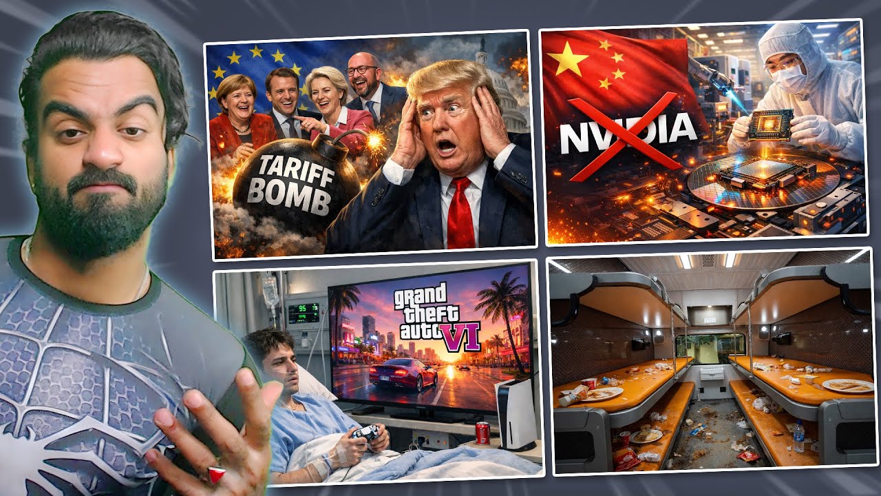 EU Ready to Drop Tariff Bomb on US, Sleeper Vande Bharat Day 1, 1200 Cr VIP Number, Crorepati Beggar