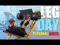 RAW LEG DAY AT ULTIMATE FITNESS BIRMINGHAM - Hack Squat PB