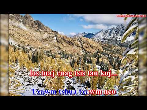 Nyob Ib Leeg Karaoke by Luj Yaj HD 1080P