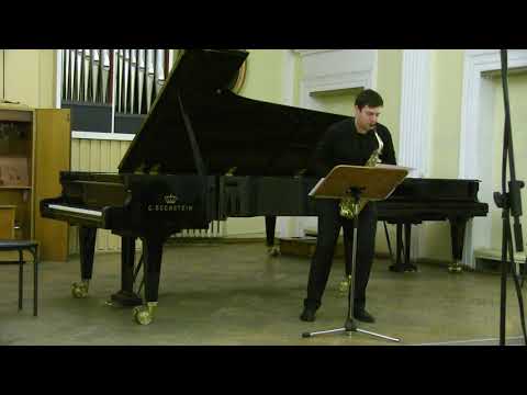 Yana Shliabanska "sonoCHRonos: сrop" for saxophone solo