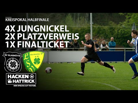 KREISPOKAL HALBFINALE I SV GLASHÜTTE vs LSV GORKNITZ I HIGHLIGHTS SPIELZUSAMMENFASSUNG
