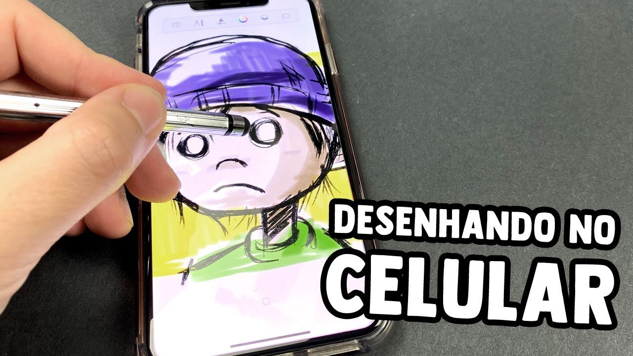 DESENHANDO NO CELULAR - TESTANDO APLICATIVOS, QUAL É O MELHOR?