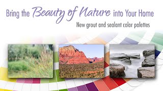 New 2022 LATICRETE Natural Grout Colors