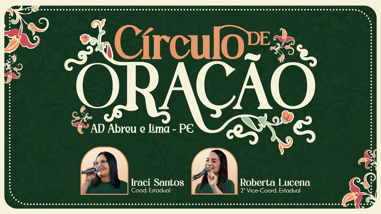 Círculo de Oração - Templo Central - Ieadalpe - Ao Vivo - 14/11/2024