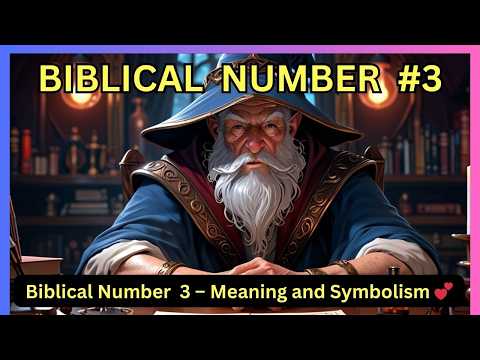 Biblical Number 3 – Meaning and Symbolism 💕