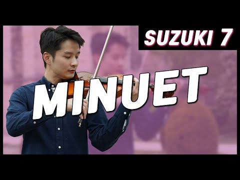 Suzuki Violin School Vol.7 String Quartet No.15-3 K.421 Minuet @bochankang