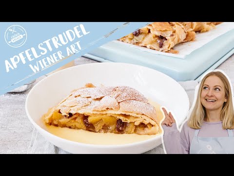 Apfelstrudel Wiener Art | Original Wiener Apfelstrudel | Einfach Backen
