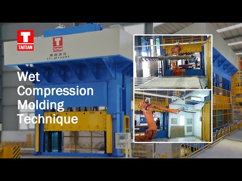 Taitian Molding Press for Wet Compression Moulding (WCM) applications