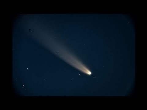 I filmed Comet Neowise with my 12 inch Telescope !!!!