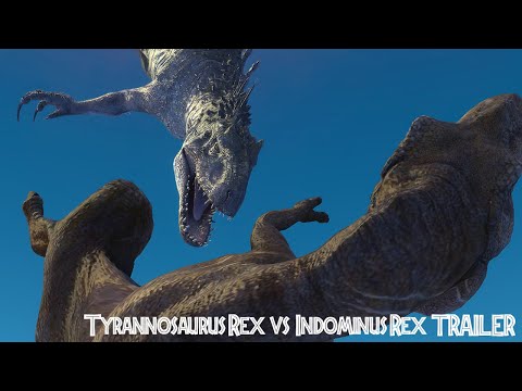 Tyrannosaurus Rex vs Indominus Rex (Animation Trailer) Ep.5