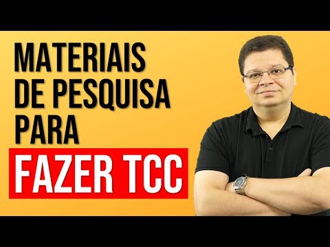 As 5 fontes de pesquisa para FAZER TCC - Referencial Teórico