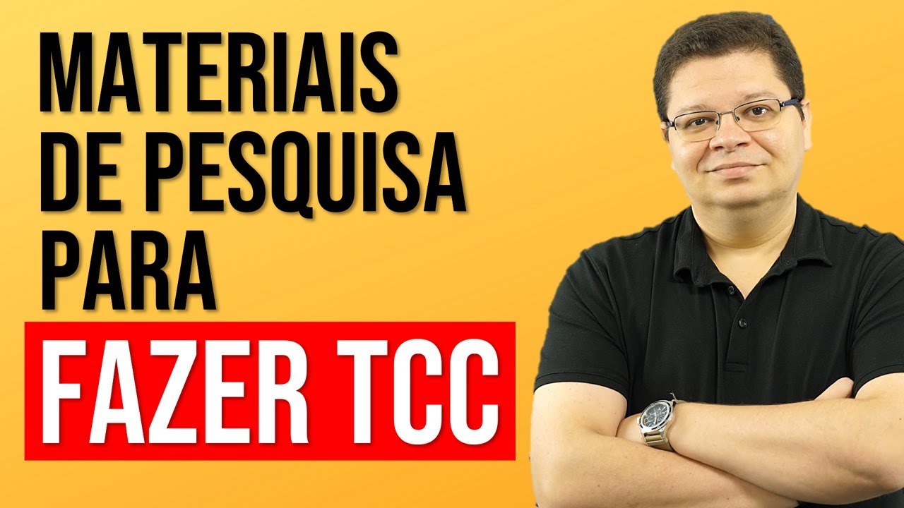 As 5 fontes de pesquisa para FAZER TCC - Referencial Teórico