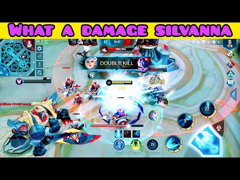 What A Damage OP Silvanna | Silvanna Best Ultimate 2021 - Mobile legends #shorts #gaming #boodaynimo