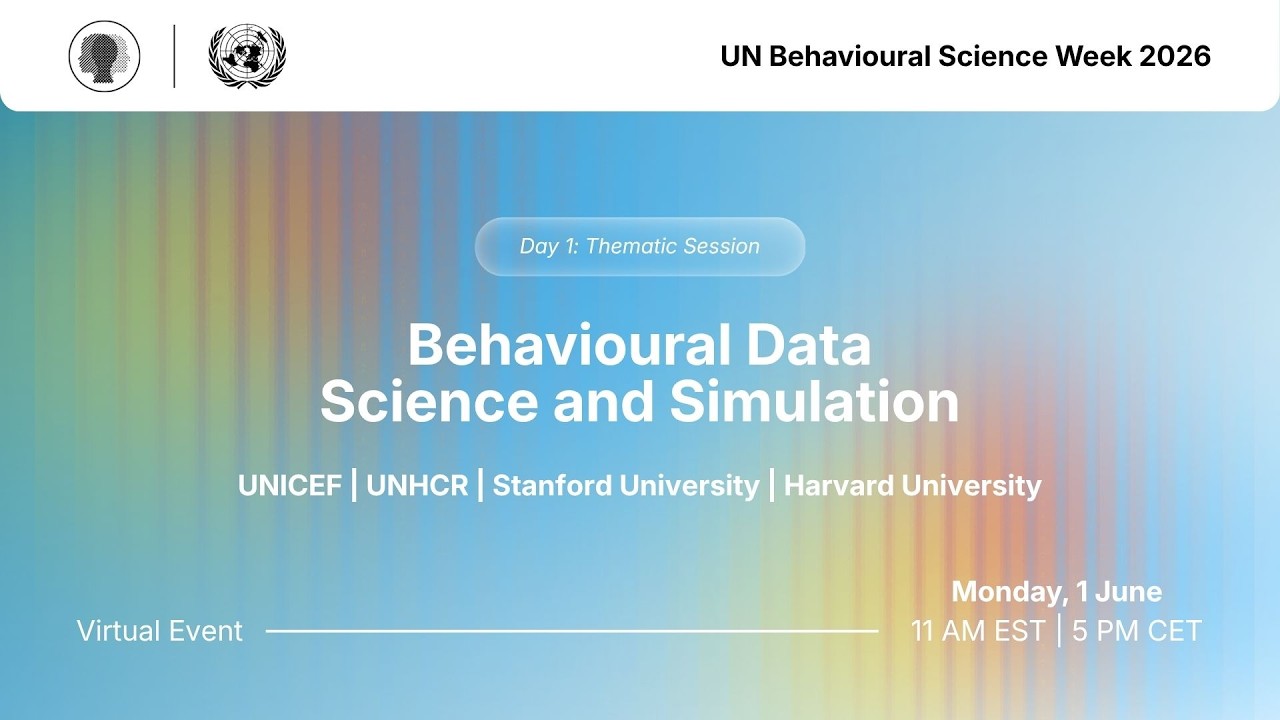 Behavioural Data Science and Simulation