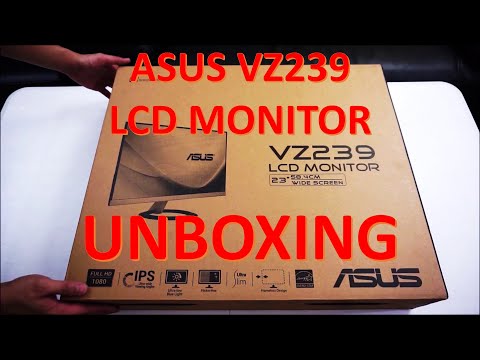 Asus VZ239 LCD Monitor Unboxing - Best LCD Monitor
