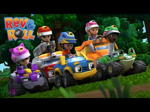 Team Building Trouble | Rev & Roll | Full Episode | Kids Shows