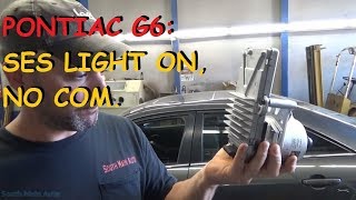 Engine Light On - No Communication W/ Scan Tool