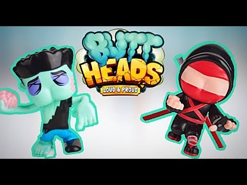 BUTTHEADS Loud and Proud | Fart Prank Toys | Tushi and Brainfart