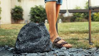 Lithe Audio Bluetooth Garden Rock Speaker - Power it. Plug it. Rock it.