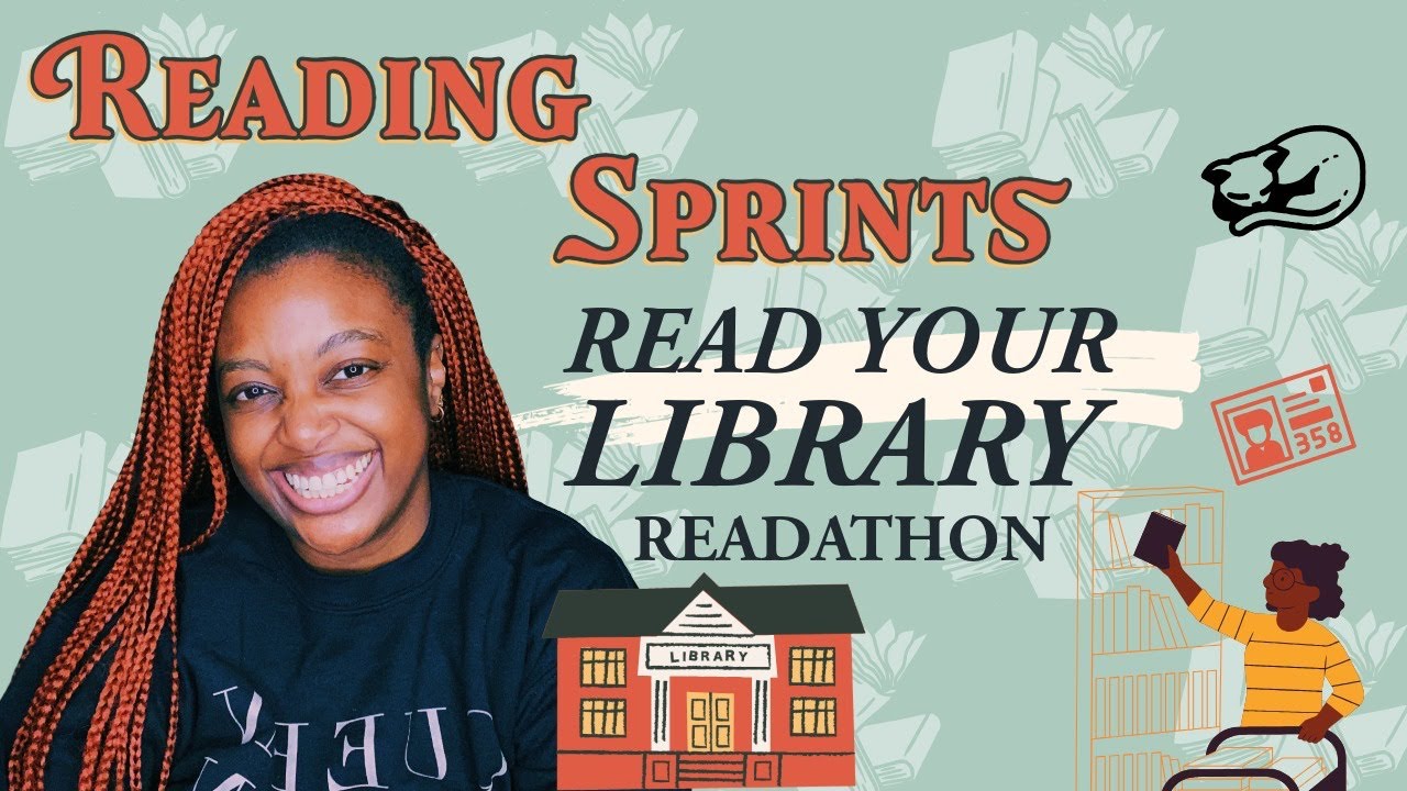 ✨ Reading Sprints: Read Your Library Readathon | April 15th @ 10pm EDT ✨
