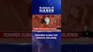 Şikayetçiymiş Gibi Yaptı: Fenomen Olmak İçin Sandviç Fırlatmış!