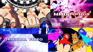 Original VS MMD version = ghost dance