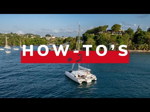 Mooring and tender launching - NEEL-TRIMARANS