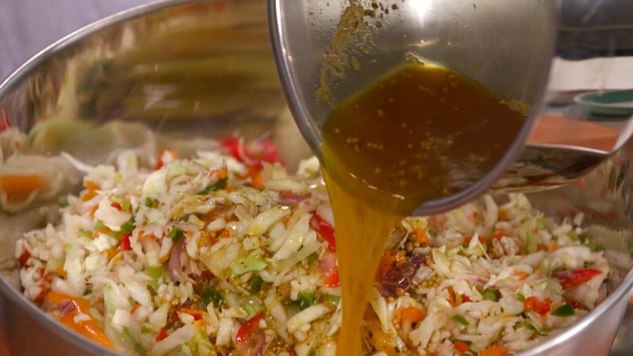 Marinated Chow-Chow Slaw | Kitchen Recipe | The Key Ingredient | PBS North Carolina