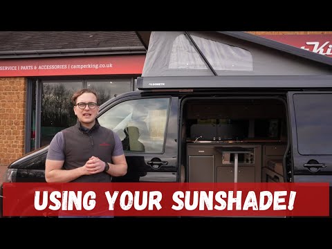 How to use the Dometic sunshade