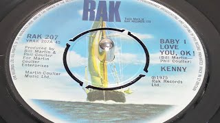Kenny - Baby I Love You, Ok! (1975 7" Single)