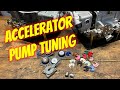 4150 Carburetor Accelerator Pump Tuning