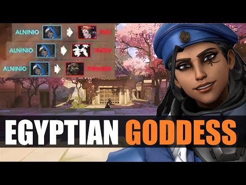 Ana Quadra Kill On Last Minute Hold | Overwatch