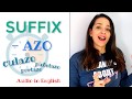 Words ending AZO in SPANISH: Meaning and form || Learn Spanish in No Time by Maria Español