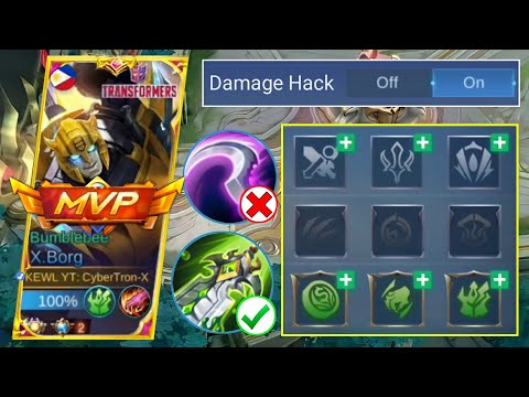 NEW X.BORG JUNGLER EMBLEM AND BUILD FOR FAST FARMING!? | MLBB