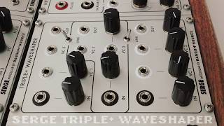 Video thumbnail for Serge Modular: Triple Waveshaper (TWS+) Drone // Red Sea by Serge Modular | Random*Source