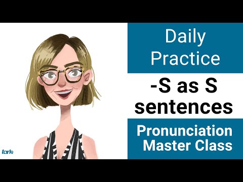 Sサフィックス「S」のシャドーイング練習：子音マスターのための日常発音（アメリカ英語） (Suffix -S Shadowing Practice S Sentences - Daily Pronunciation American English Consonant Master)