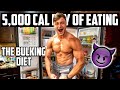 FULL DAY OF BULKING NEAR 5,000 CALS PER DAY!! The Push to 245 lbs. Bodyweight