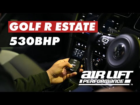 THE BAGGED GOLF R ESTATE PUSHING 530BHP WITH AIR LIFT PERFORMANCE!