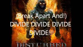 Disturbed - Divide Lyrics (Explicit)