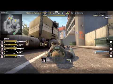 [CSGO VODs] NIP vs OpTic Map @Overpass | ELEAGUE Major 2017 Offline Qualifier (17.12.2016)