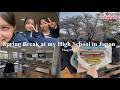 Spring Break At My High School In Japan Japanese High School Exchange Vlog 9