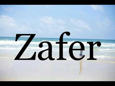 How To Pronounce Zafer🌈🌈🌈🌈🌈🌈Pronunciation Of Zafer