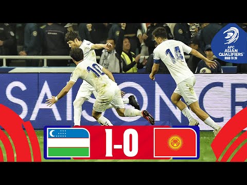 Uzbekistan near history! | Uzbekistan - Kyrgyz Republic | Highlights #AsianQualifiers - Road To 26
