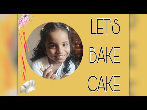 Ikshita making cake at 5 years old🎂