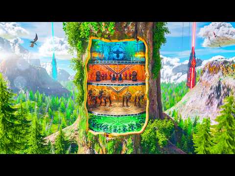 I Survived 300 Days Inside of a Tree in ARK: Survival Evolved PvP