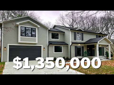 Touring A $1,350,000 New Construction With A Dream Kitchen!