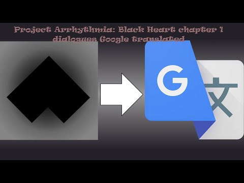 Project Arrhythmia: Black Heart chapter 1 dialogues Google translated [TURN ON CLOSED CAPTIONS!!!]