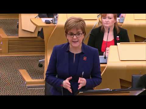 First Minister's Questions - 1 November 2018