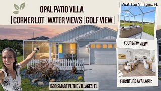 Nearly New Opal Patio Villa Near Eastport | 1609 Smart Pl The Villages, FL Home 
